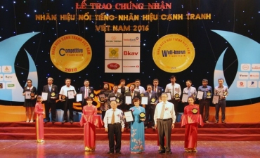 Thuốc bổ não Cebraton vinh dự đạt top 10 nhãn hiệu nổi tiếng nhất Việt Nam năm 2016
